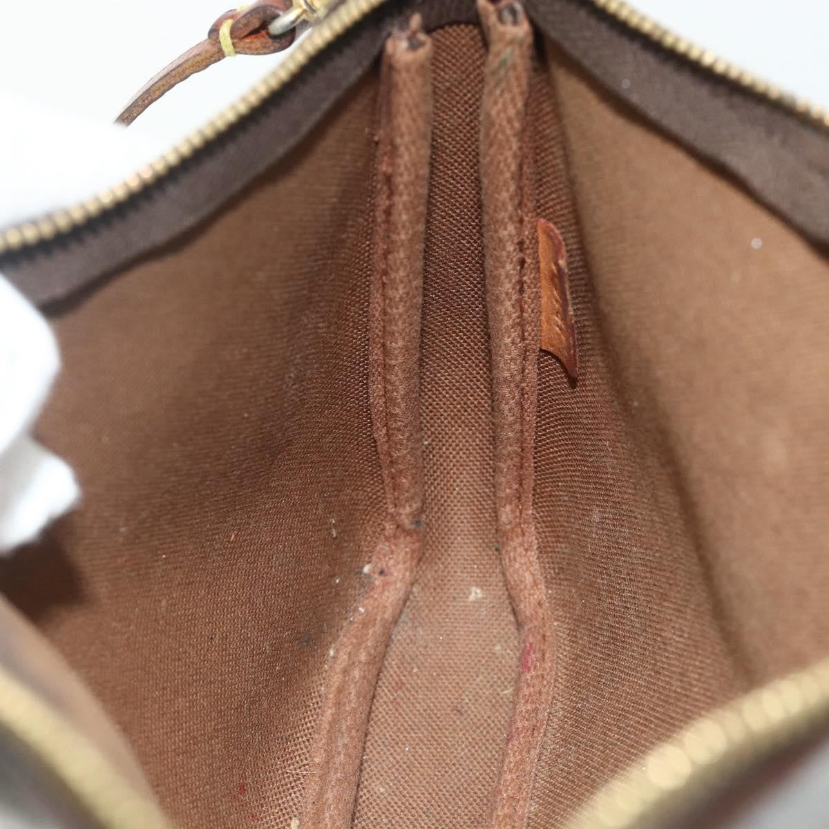 Louis Vuitton Pochette Accessoires Nm Monogram Canvas Brown Canvas Clutche & Pouche Bag (Pre-Owned)