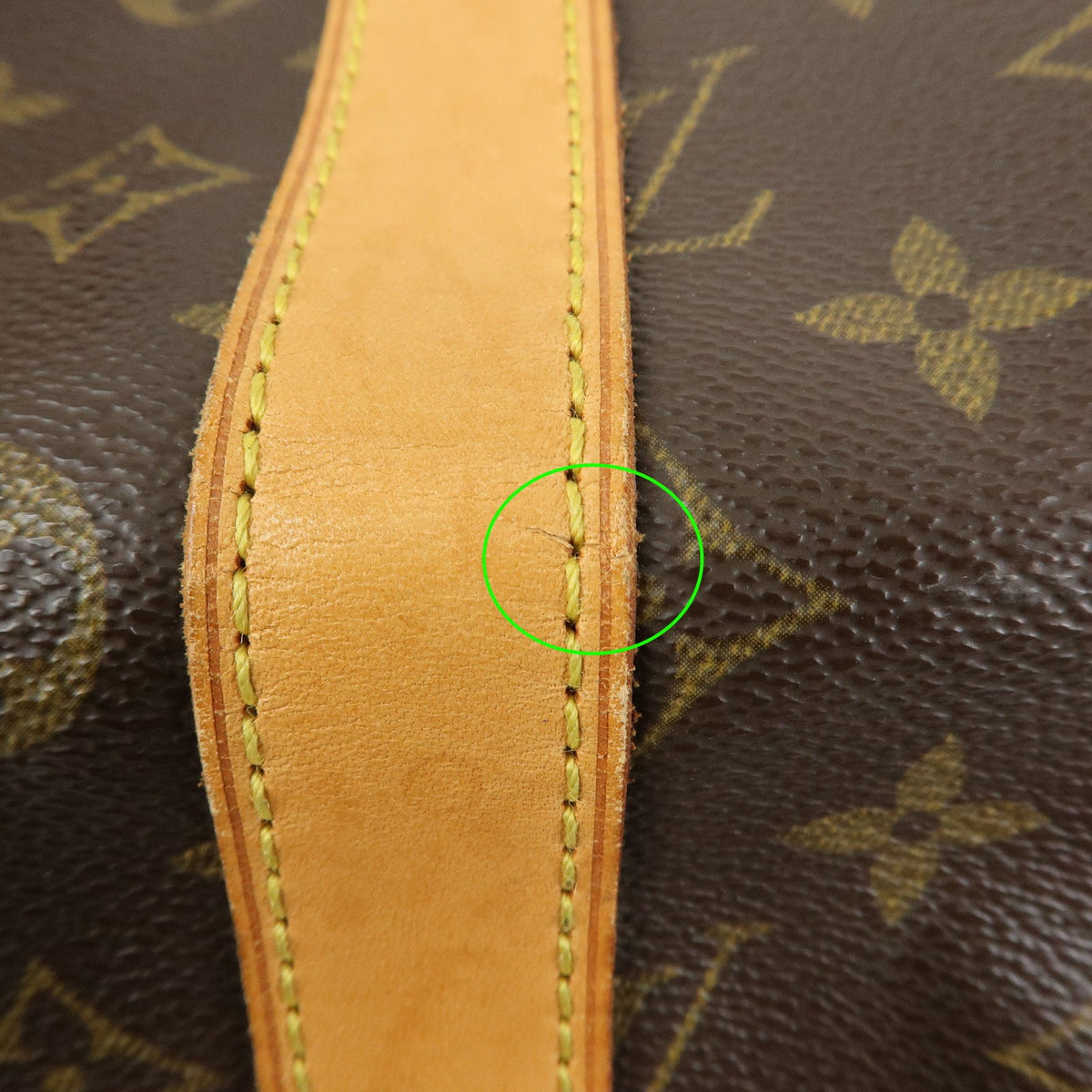 Louis Vuitton Keepall Monogram Canvas Brown Canvas Travel Bag Bag (Pre-Owned)