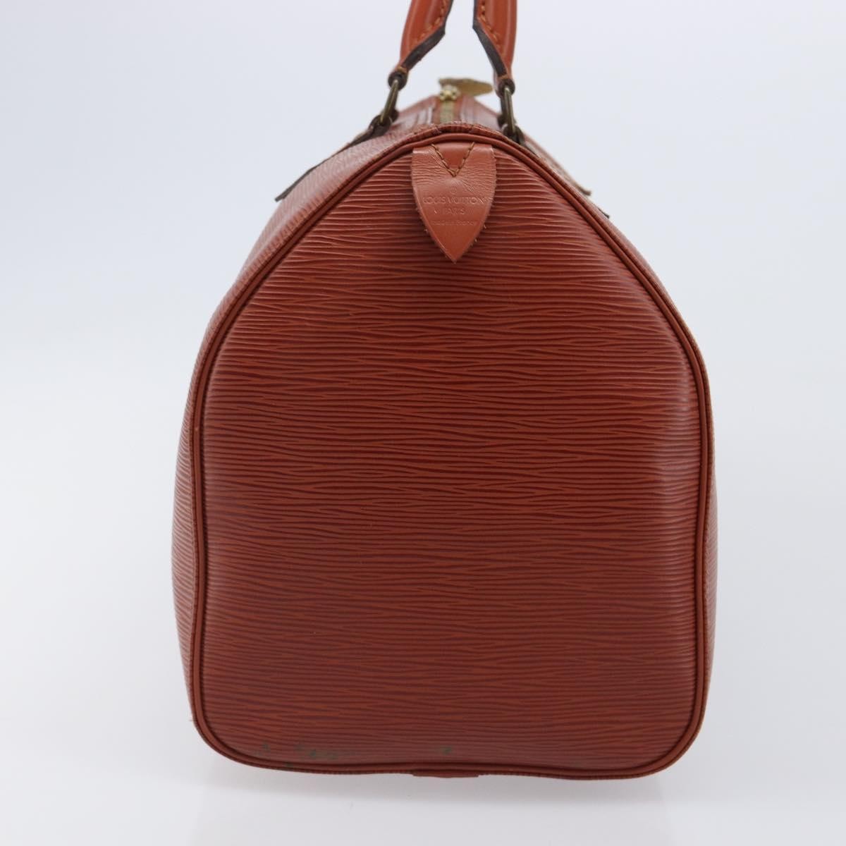 Louis Vuitton Speedy Epi Leather Brown Leather Handbag (Pre-Owned)