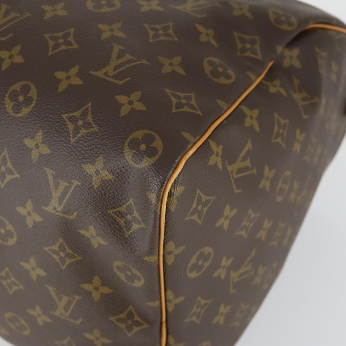 Louis Vuitton Keepall Monogram Canvas Brown Canvas Travel Bag Bag (Pre-Owned)