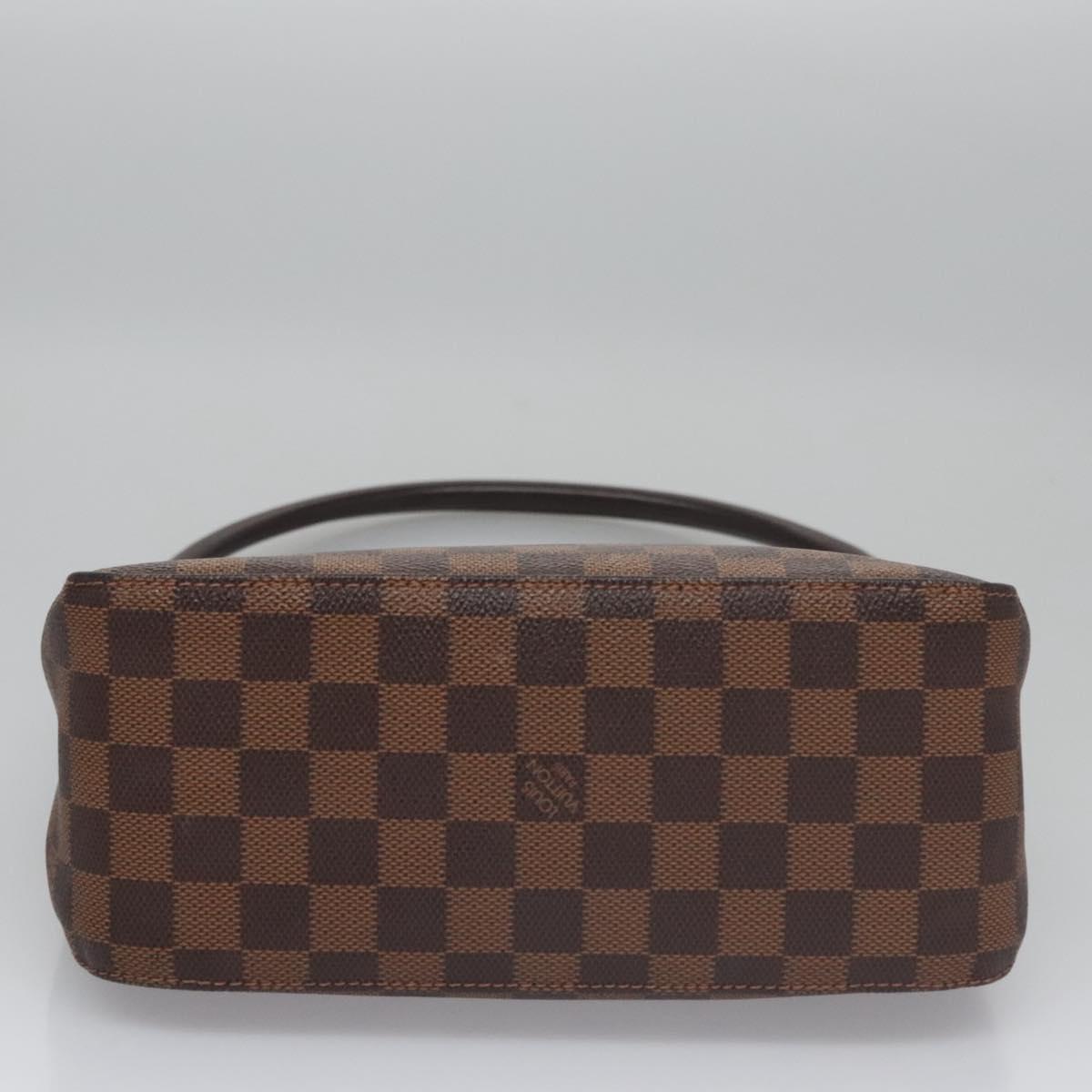 Louis Vuitton Looping Brown Canvas Shoulder Bag (Pre-Owned)
