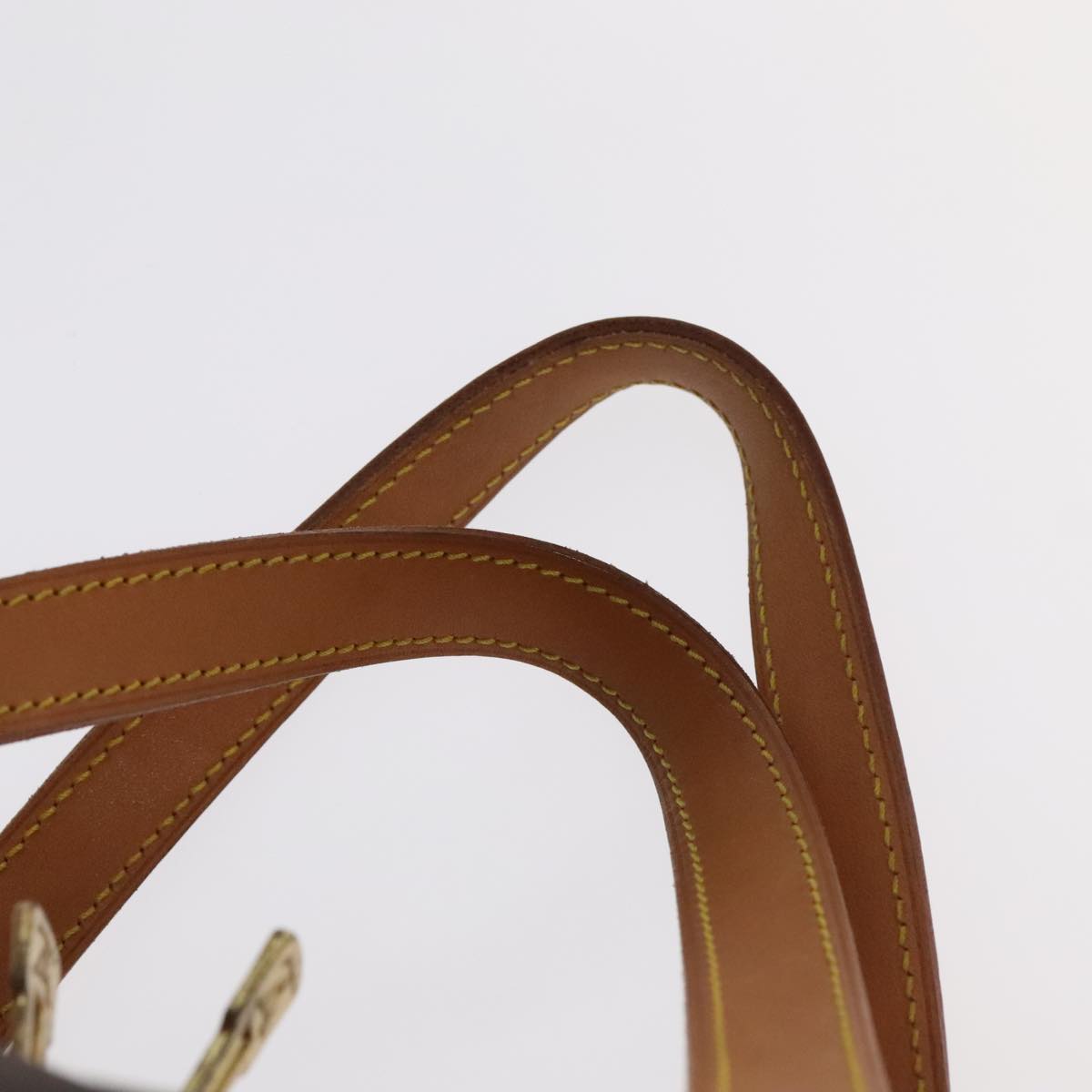 Louis Vuitton Sac Souple Brown Canvas Travel Bag (Pre-Owned)
