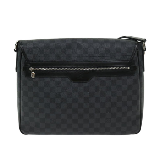 Louis Vuitton Daniel Black Canvas Shoulder Bag (Pre-Owned)