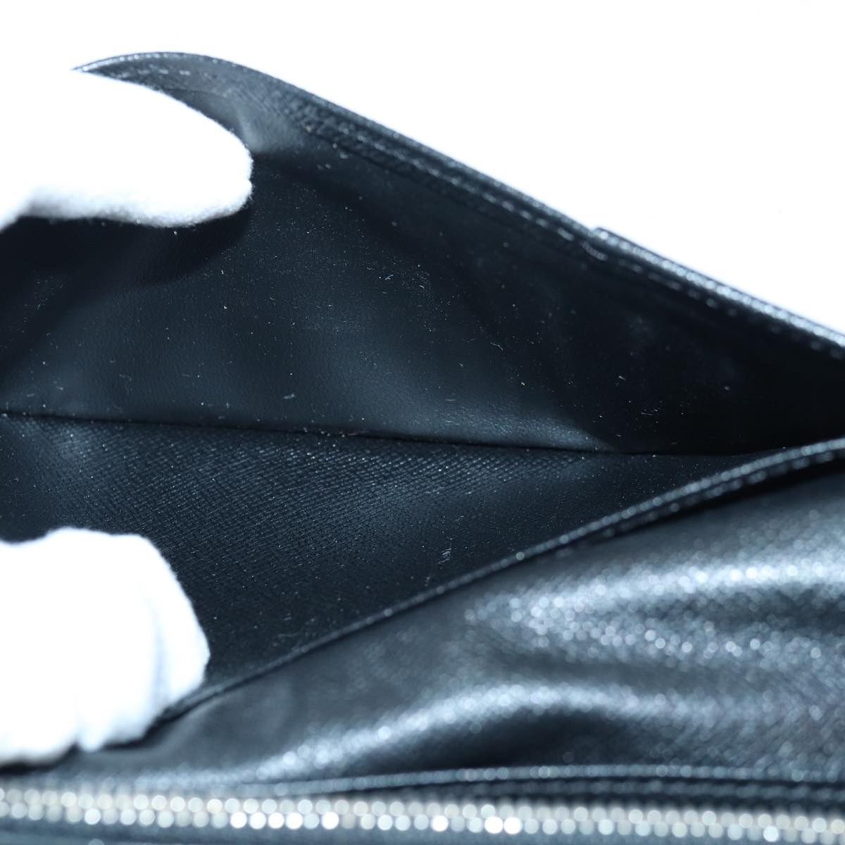 Louis Vuitton Portefeuille Brazza Black Leather Wallet  (Pre-Owned)