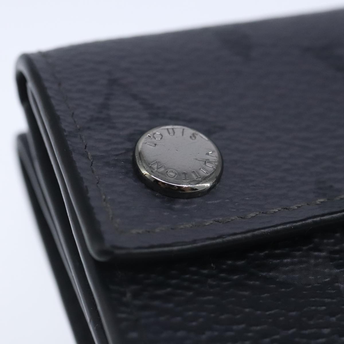 Louis Vuitton Discovery Grey Canvas Wallet  (Pre-Owned)