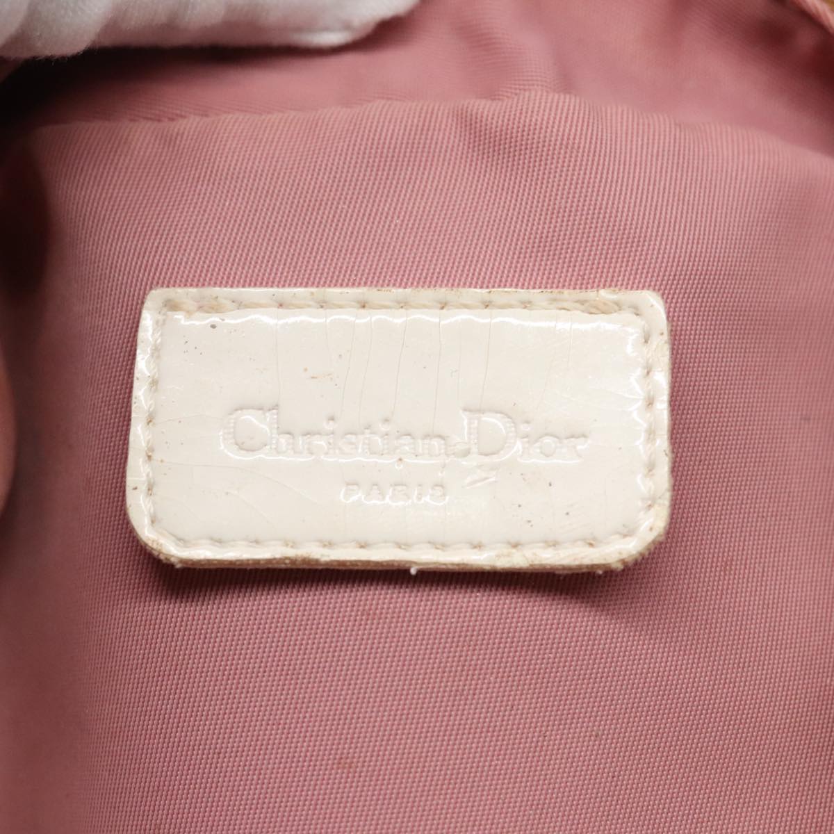 Dior Trotter Pink Canvas Clutch Bag (Pre-Owned)