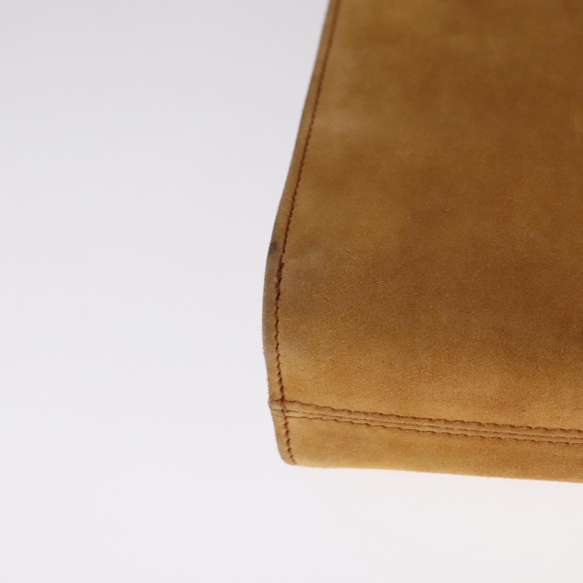 Salvatore Ferragamo Beige Suede Shoulder Bag (Pre-Owned)