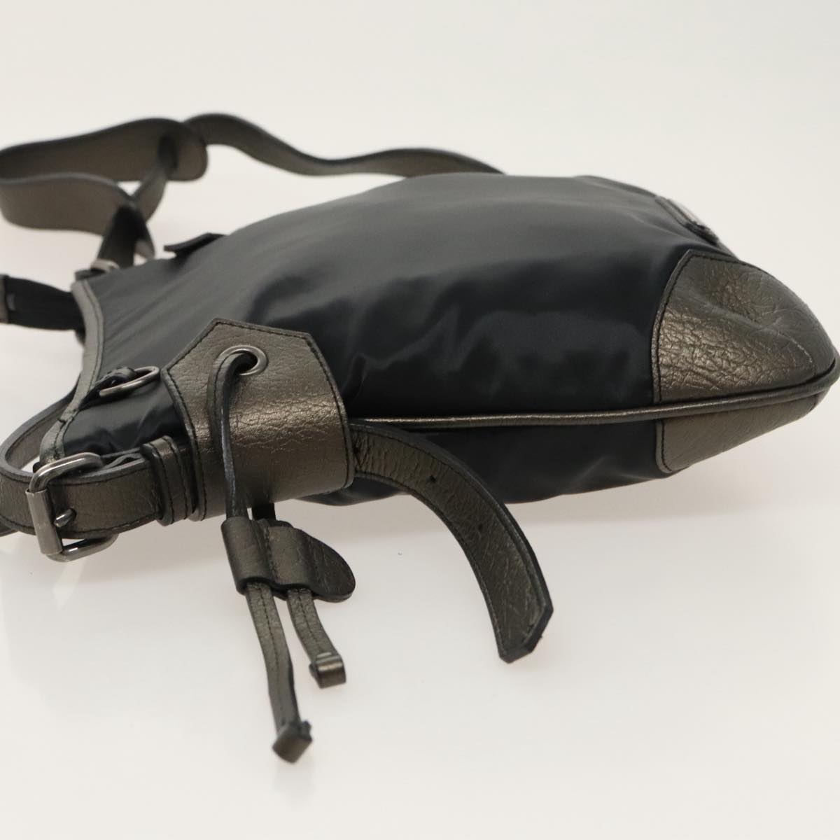 Burberry Black Synthetic Shoulder Bag (Pre-Owned)