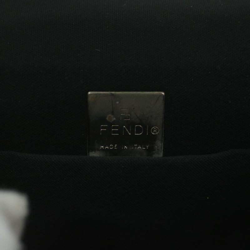 Fendi Black Synthetic Shoulder Bag (Pre-Owned)