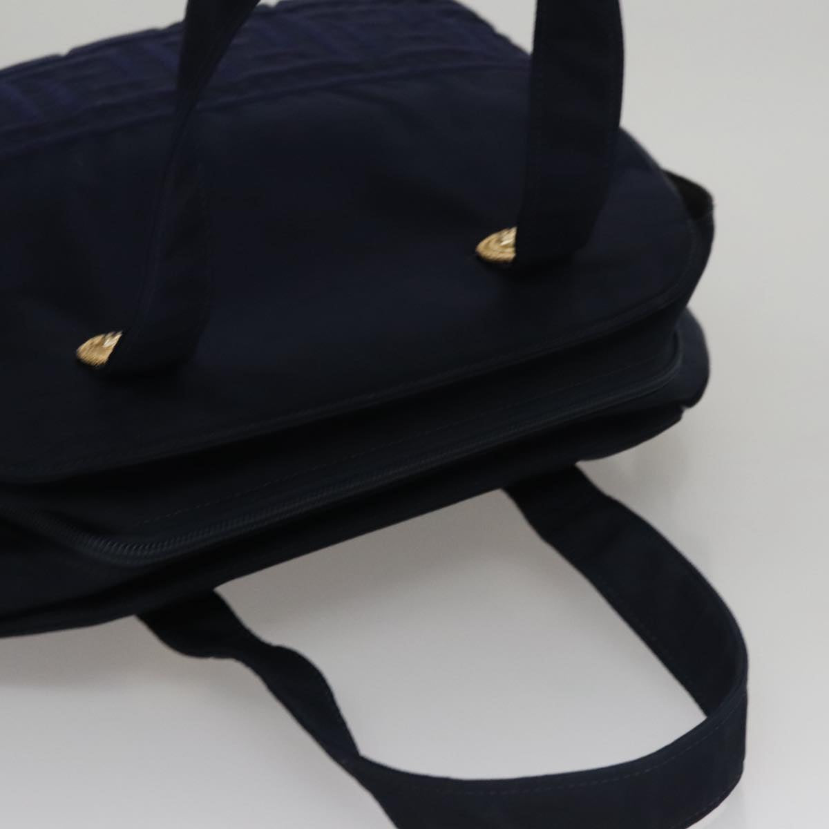 Versace Navy Synthetic Handbag (Pre-Owned)