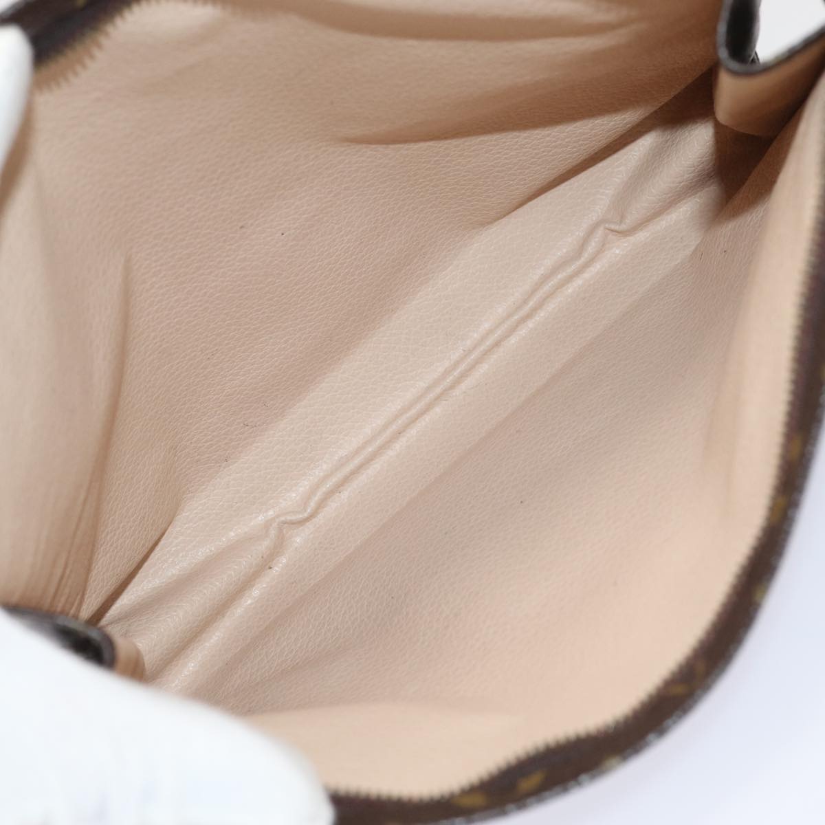 Louis Vuitton Trousse De Toilette Brown Canvas Clutch Bag (Pre-Owned)