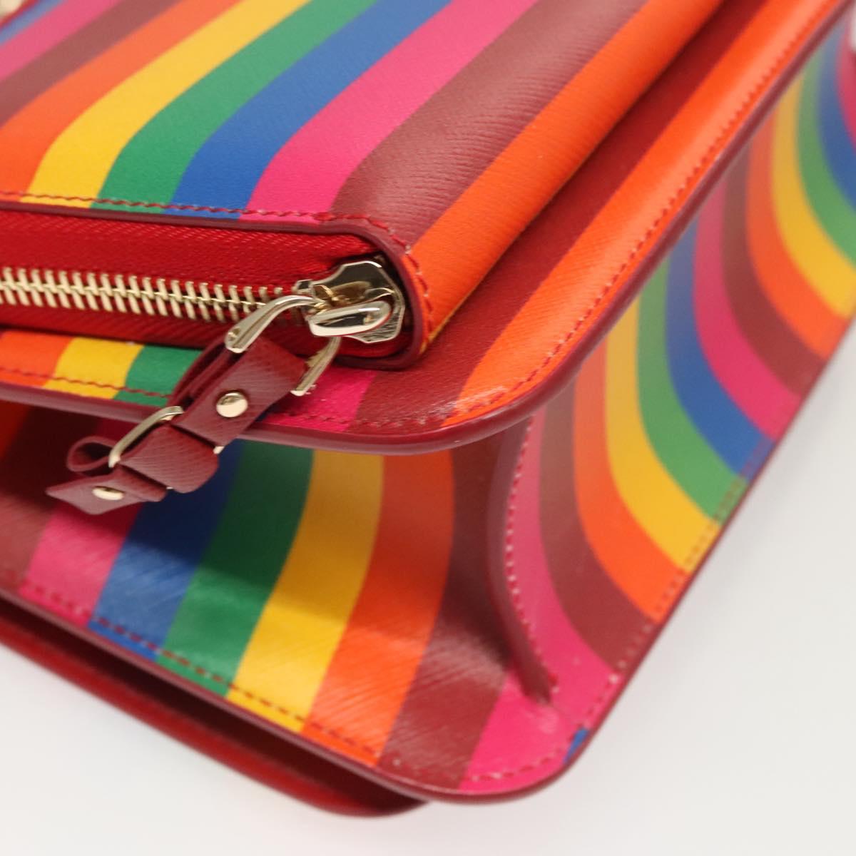 Salvatore Ferragamo Vara Multicolour Leather Shoulder Bag (Pre-Owned)