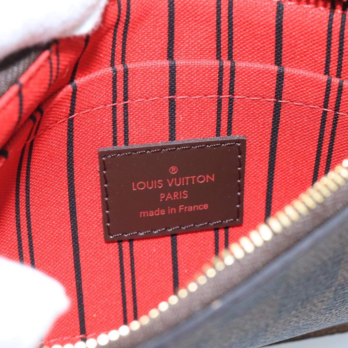 Louis Vuitton Pochette Clés Brown Canvas Wallet  (Pre-Owned)