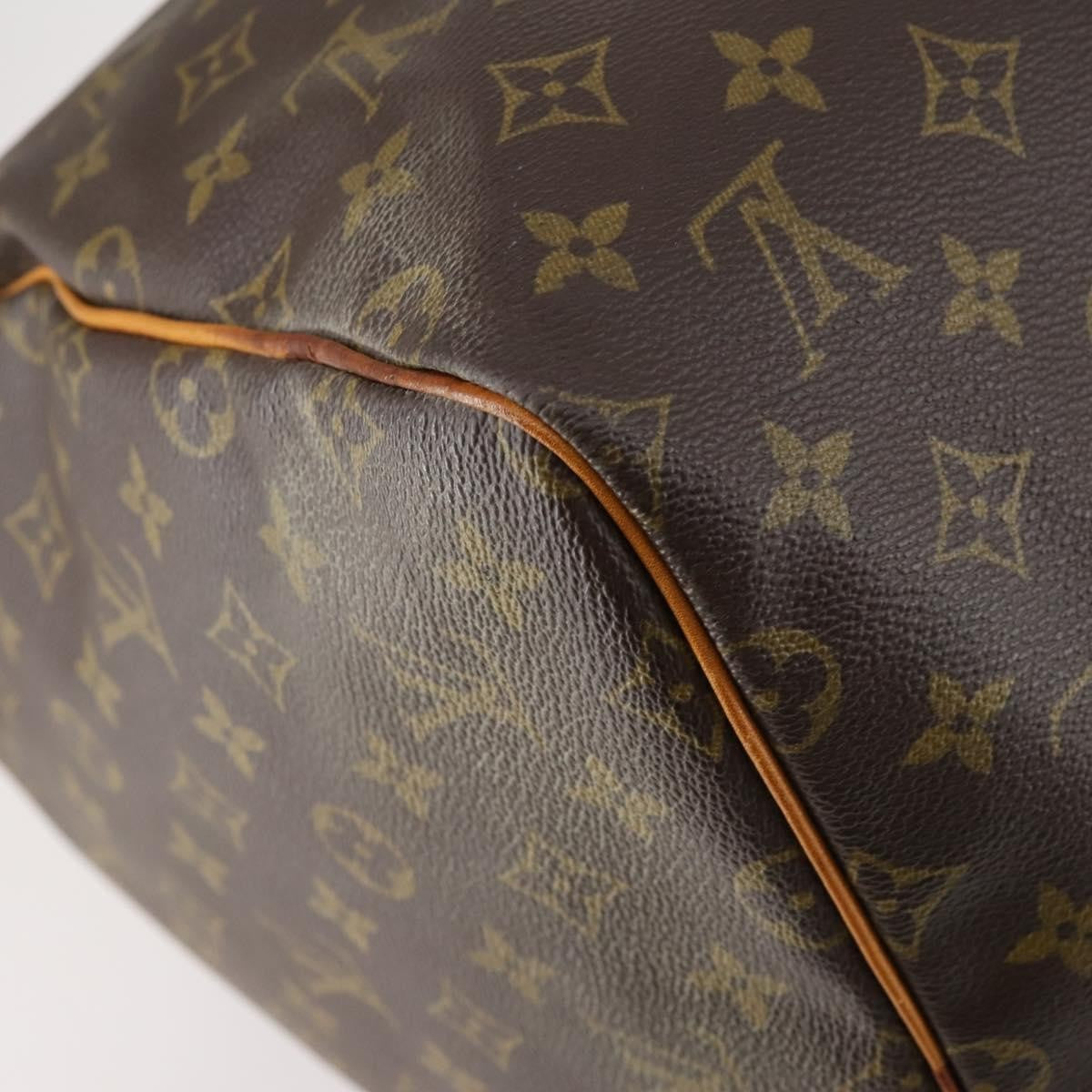 Louis Vuitton Keepall Monogram Canvas Brown Canvas Travel Bag Bag (Pre-Owned)