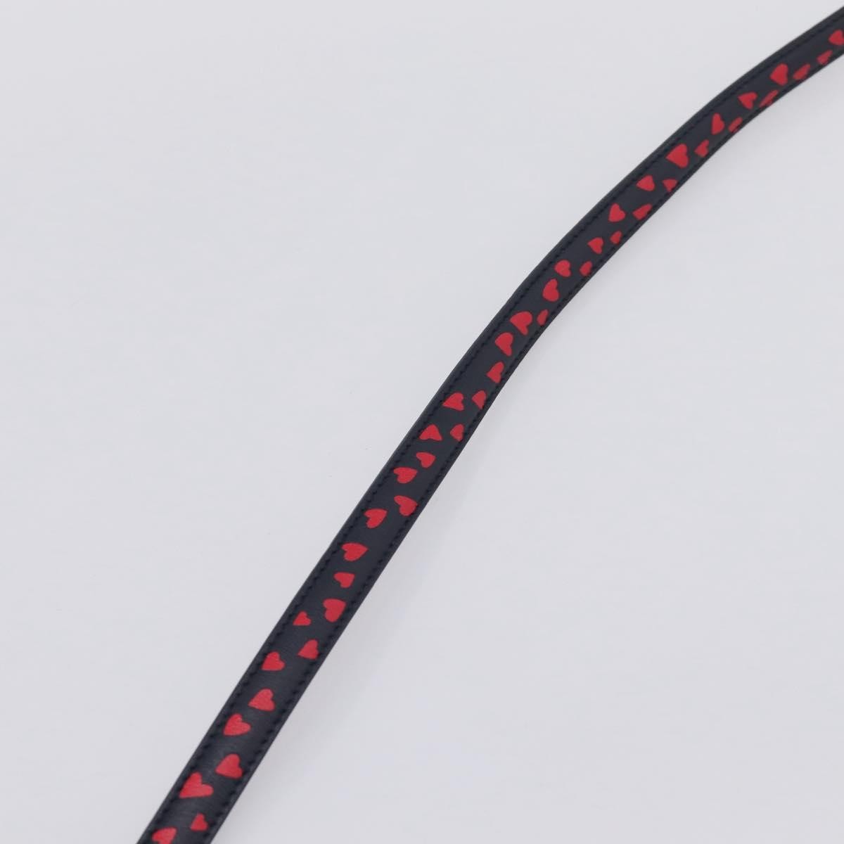 Christian Dior Vintage Belt Canvas Black Leather Belts Accessory (Pre-Owned)