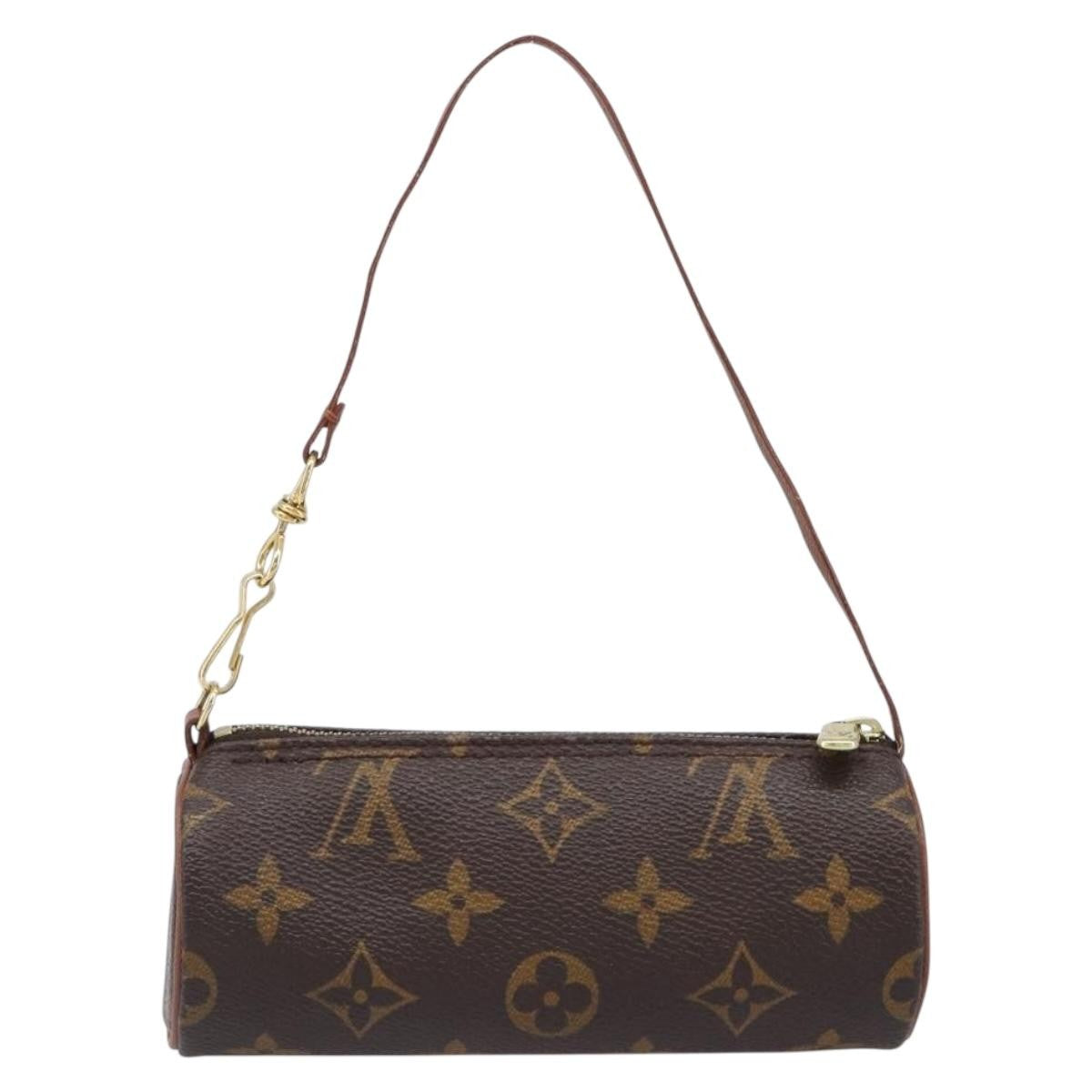 Louis Vuitton Papillon Pochette Monogram Canvas Brown Canvas Clutche & Pouche Bag (Pre-Owned)