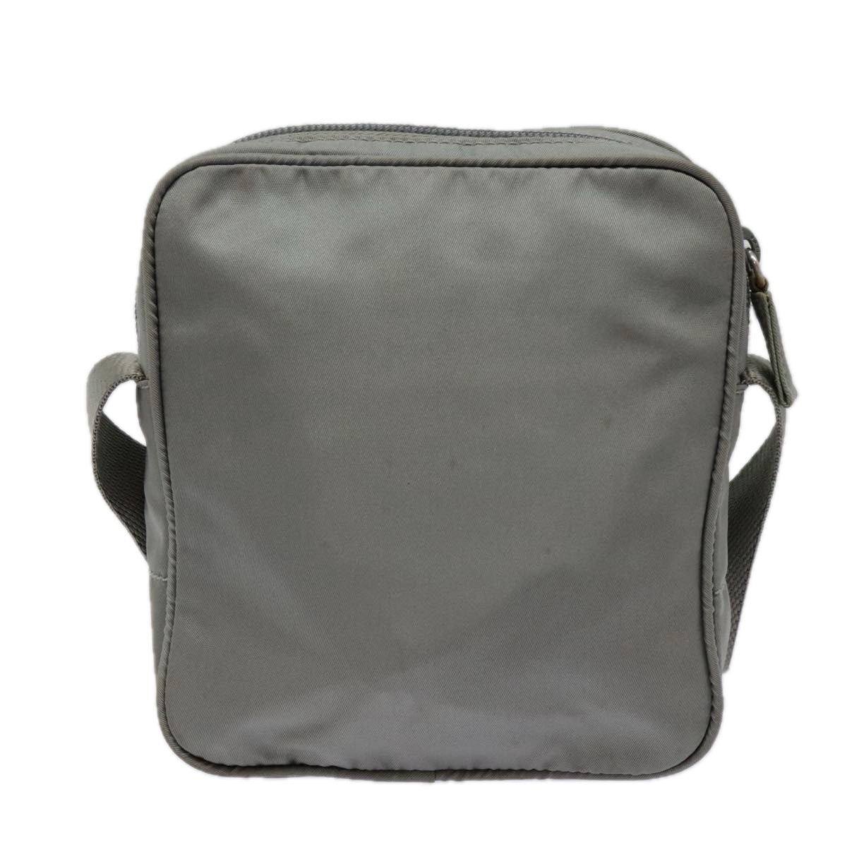 Prada Sports Grey Synthetic Shoulder Bag (Pre-Owned)