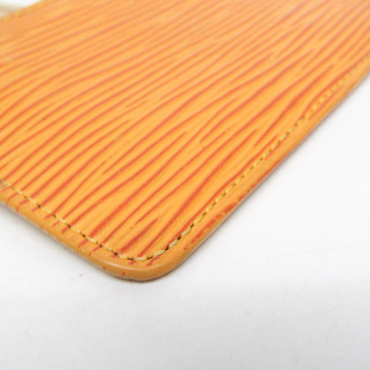 Louis Vuitton Pochette Clés Epi Yellow Leather Wallets Accessory (Pre-Owned)