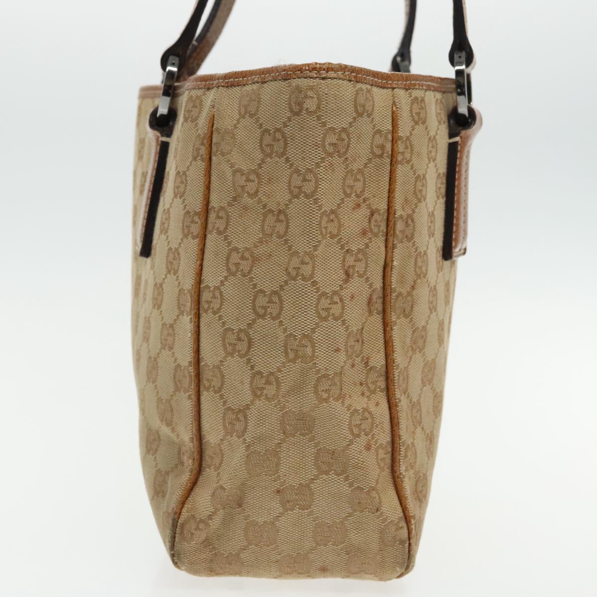 Gucci -- Brown Canvas Handbag (Pre-Owned)