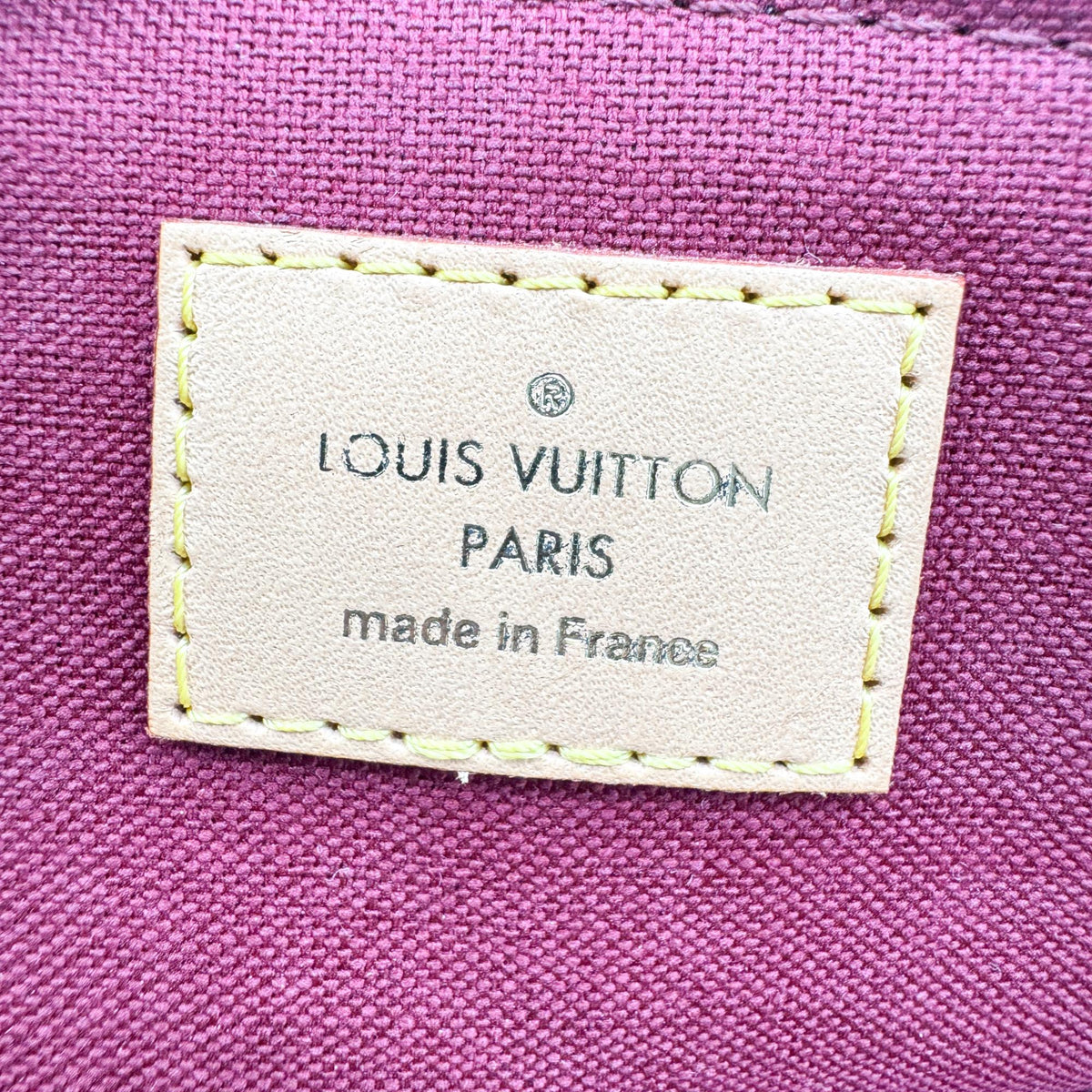 Louis Vuitton Petit Palais Monogram Canvas Brown Canvas Handbag (Pre-Owned)