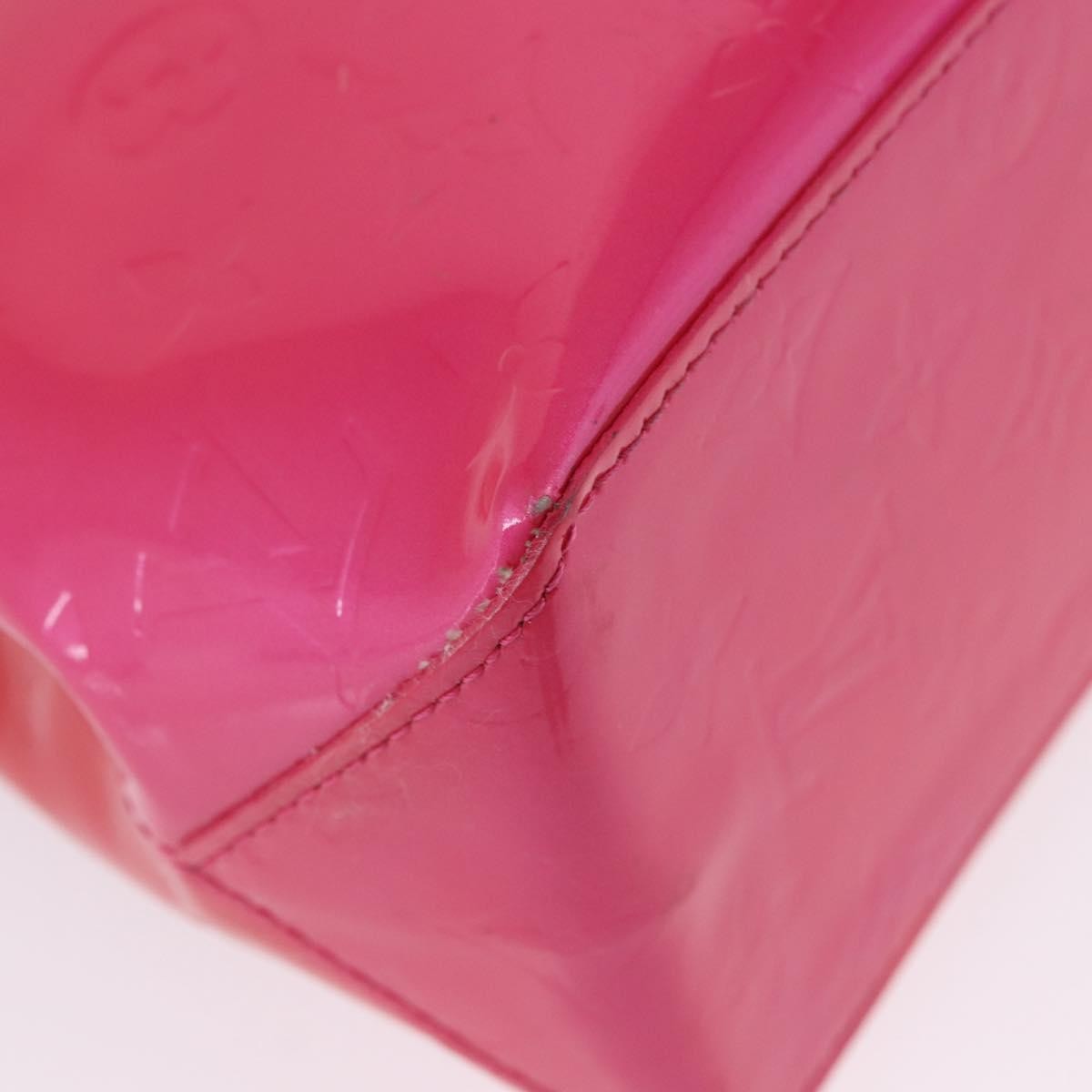 Louis Vuitton Reade Monogram Vernis Pink Patent_Leather Handbag (Pre-Owned)
