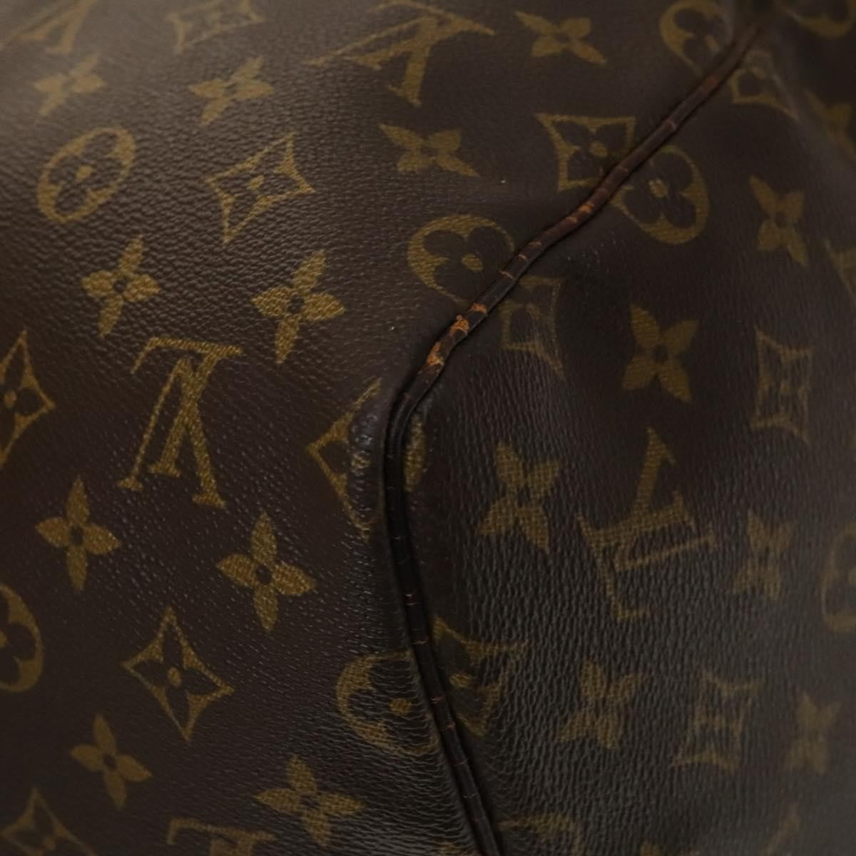 Louis Vuitton Keepall Monogram Canvas Brown Canvas Travel Bag Bag (Pre-Owned)