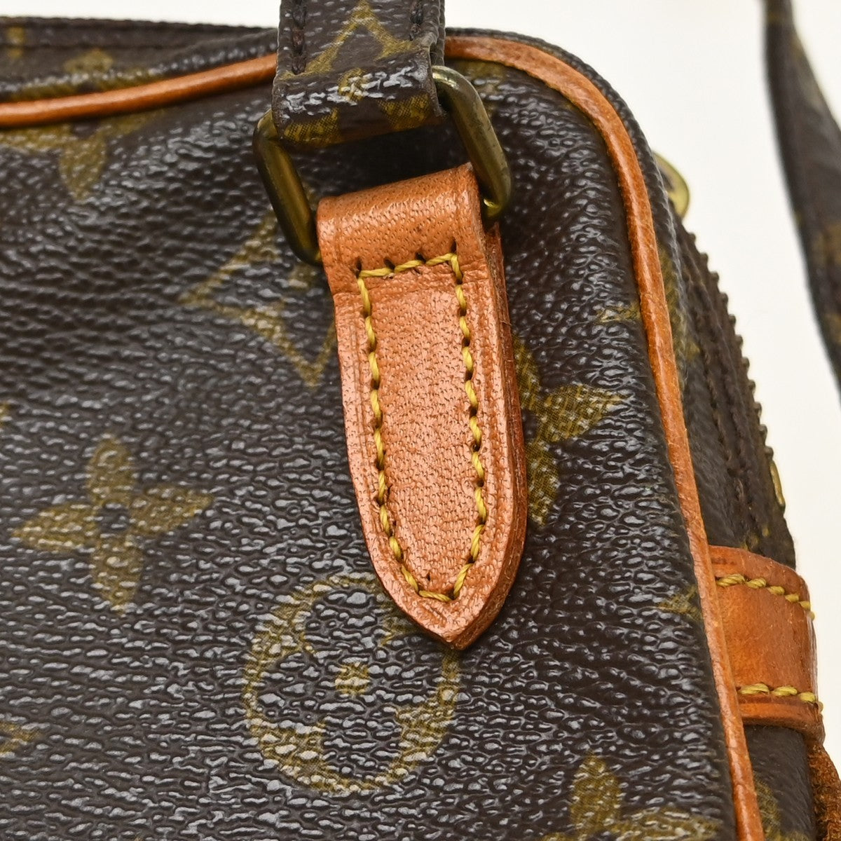 Louis Vuitton Pochette Marly Bandouliere Monogram Canvas Brown Canvas Shoulder Bag Bag (Pre-Owned)
