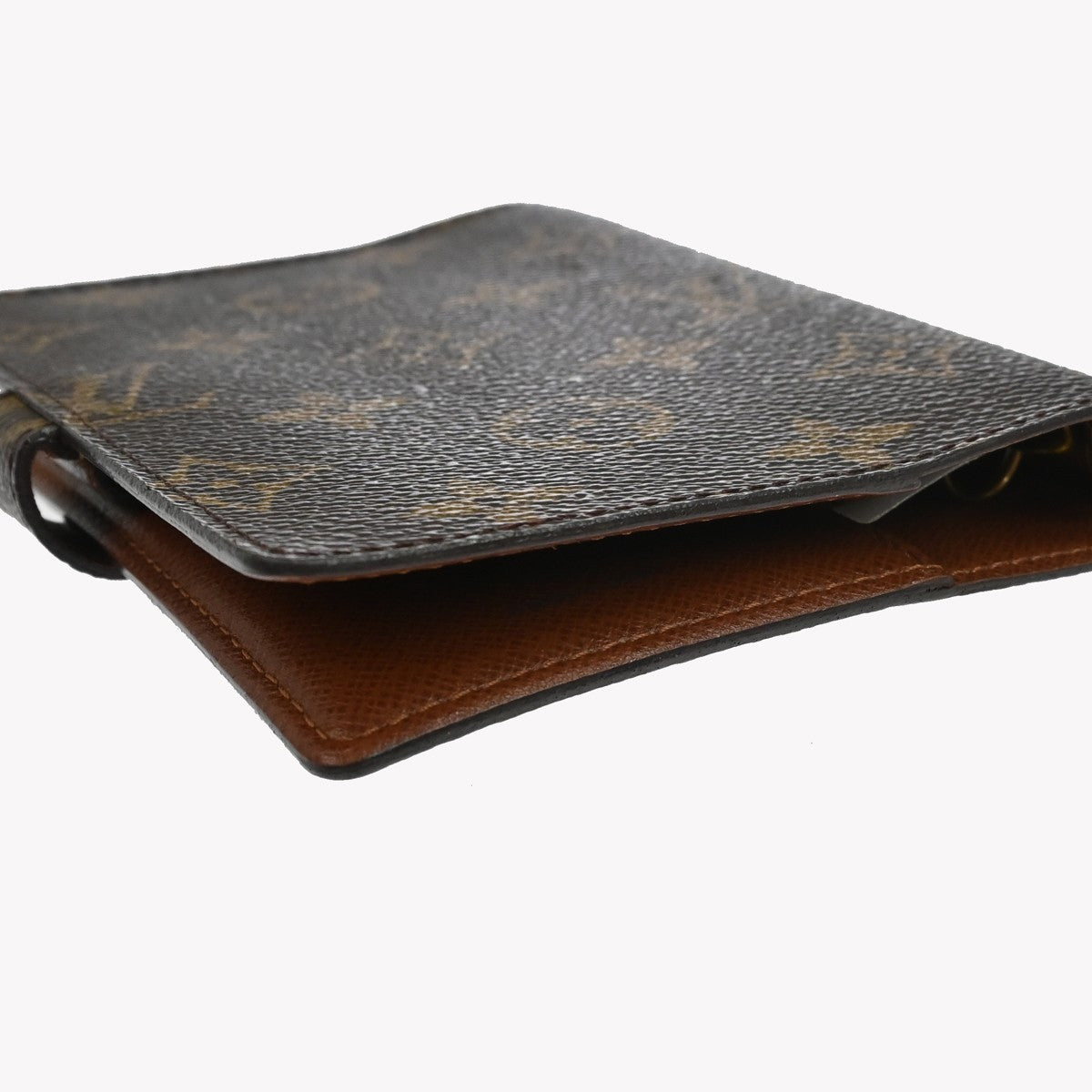 Louis Vuitton Agenda Cover Monogram Canvas Brown Canvas Wallets Accessory (Pre-Owned)
