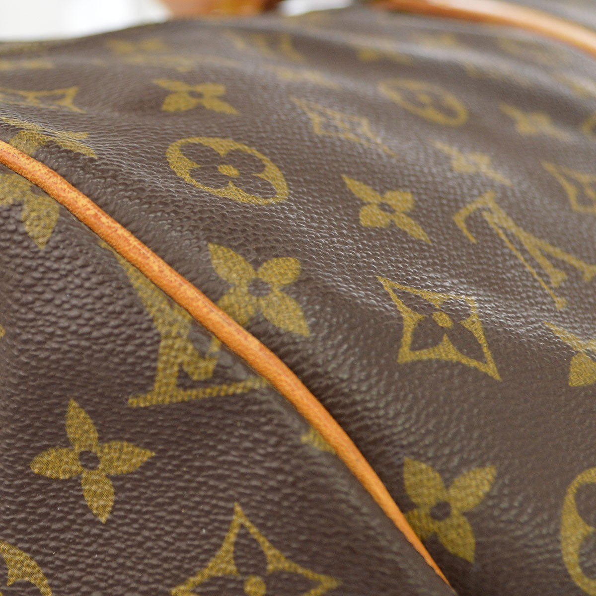 Louis Vuitton Keepall Monogram Multicolor Brown Canvas Travel Bag Bag (Pre-Owned)