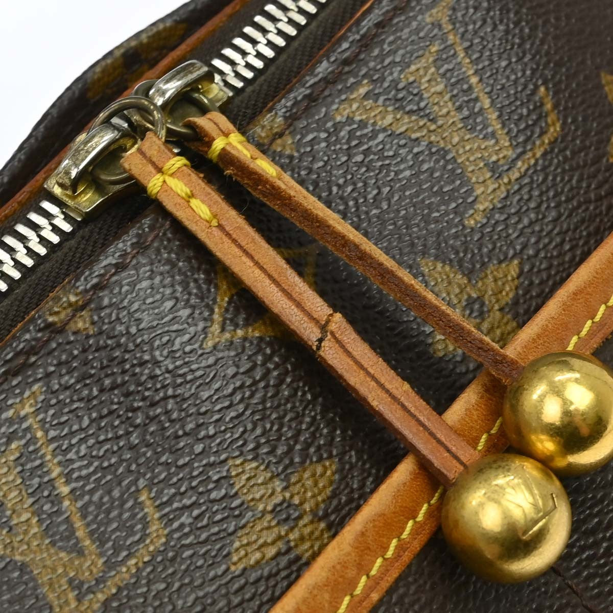 Louis Vuitton Popincourt Monogram Canvas Brown Canvas Shoulder Bag Bag (Pre-Owned)