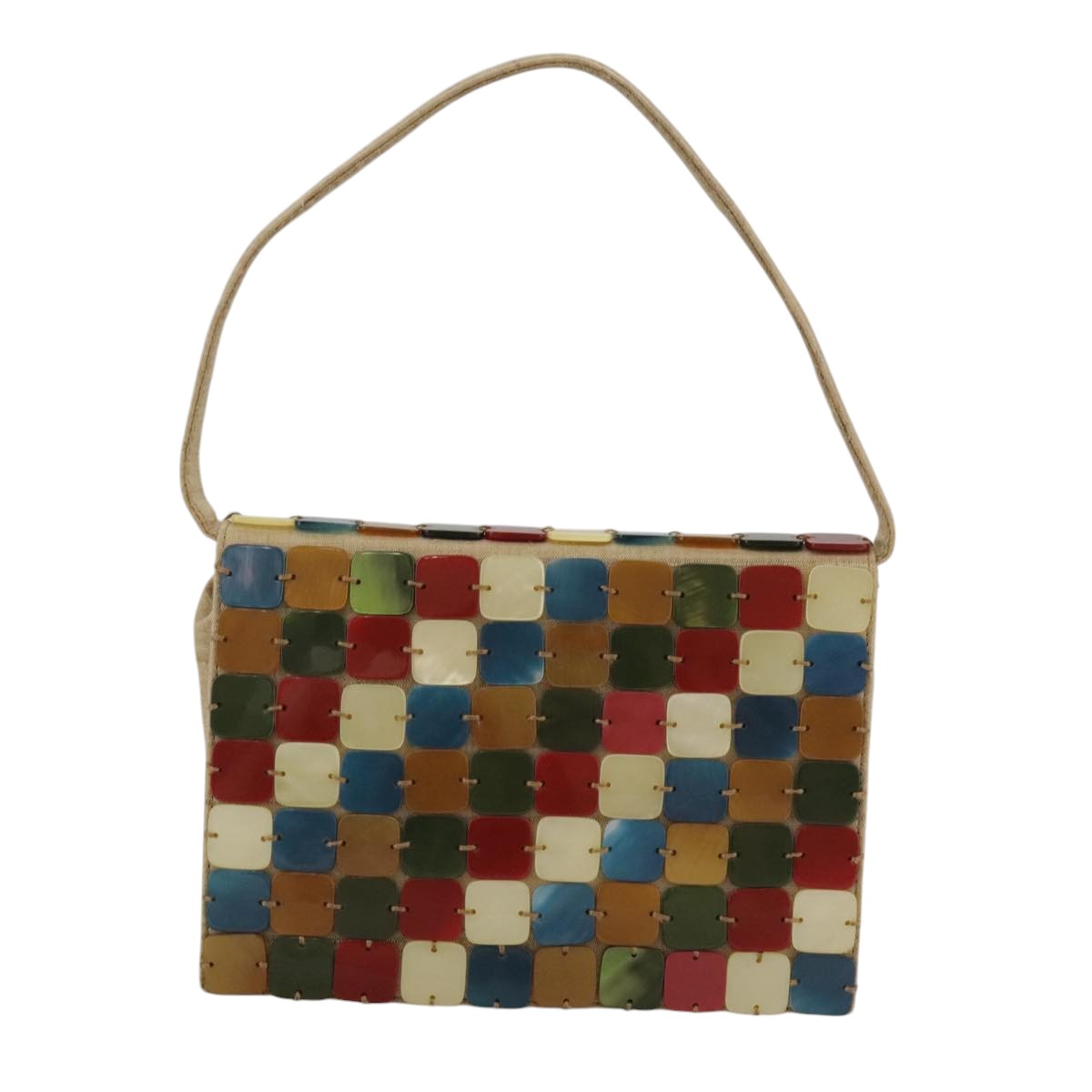 Bottega Veneta Multicolour Canvas Handbag (Pre-Owned)