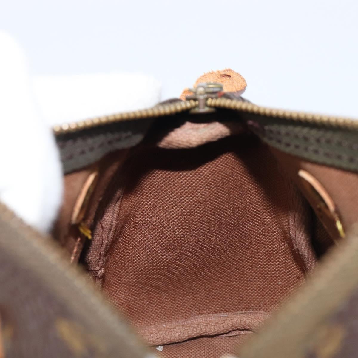 Louis Vuitton Speedy Mini Hl Monogram Canvas Brown Canvas Handbag (Pre-Owned)