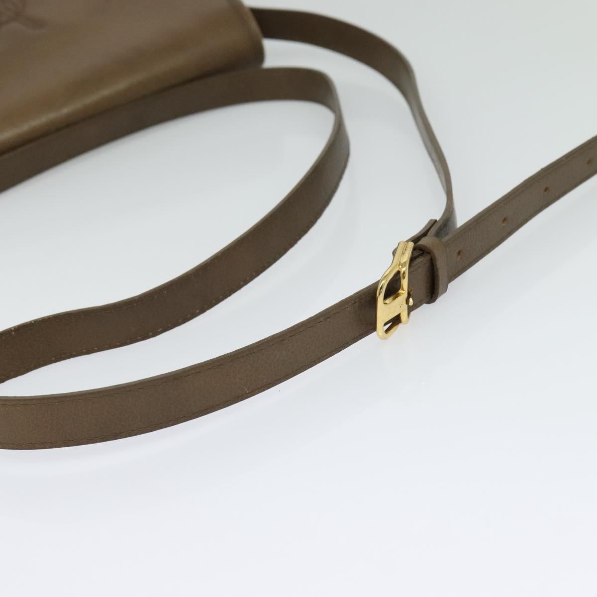 Yves Saint Laurent Brown Leather Shoulder Bag (Pre-Owned)