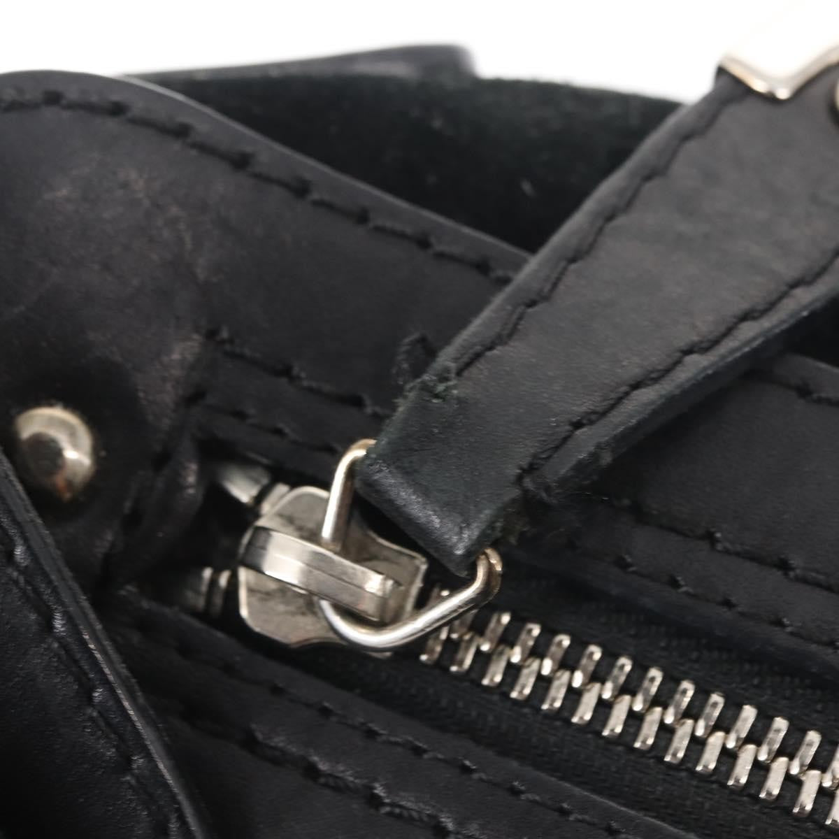Bally Vintage Suede Black Suede Shoulder Bag Bag (Pre-Owned)