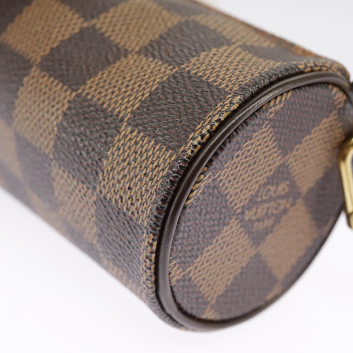 Louis Vuitton Papillon Brown Canvas Clutch Bag (Pre-Owned)