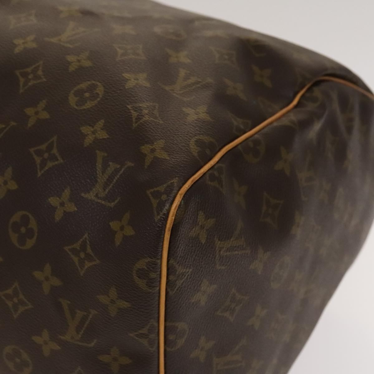 Louis Vuitton Keepall Monogram Canvas Brown Canvas Travel Bag Bag (Pre-Owned)