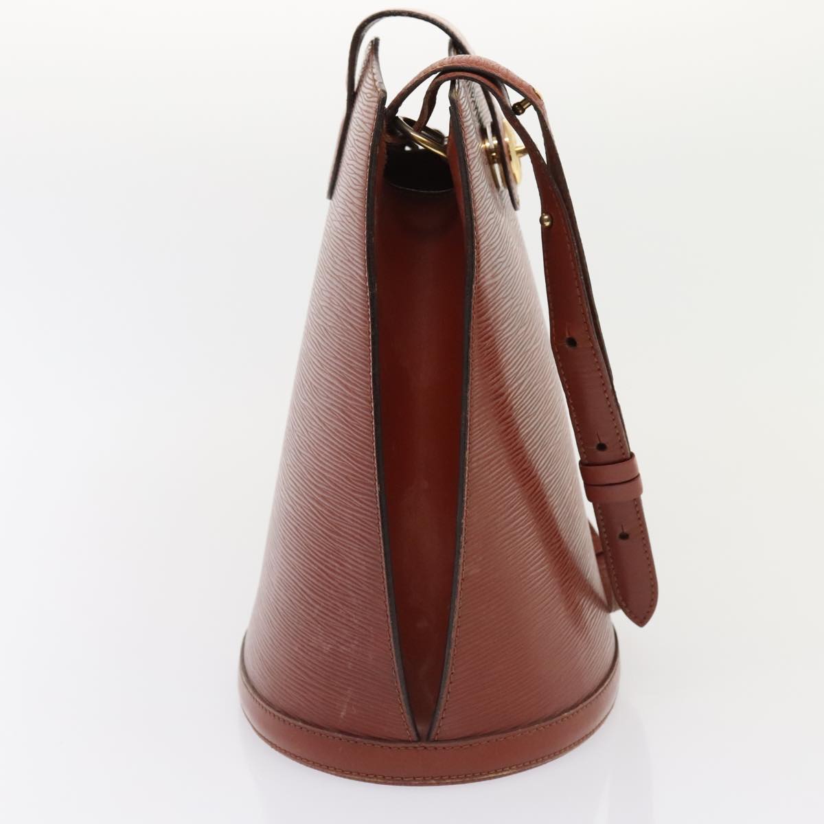 Louis Vuitton Cluny Brown Leather Shoulder Bag (Pre-Owned)