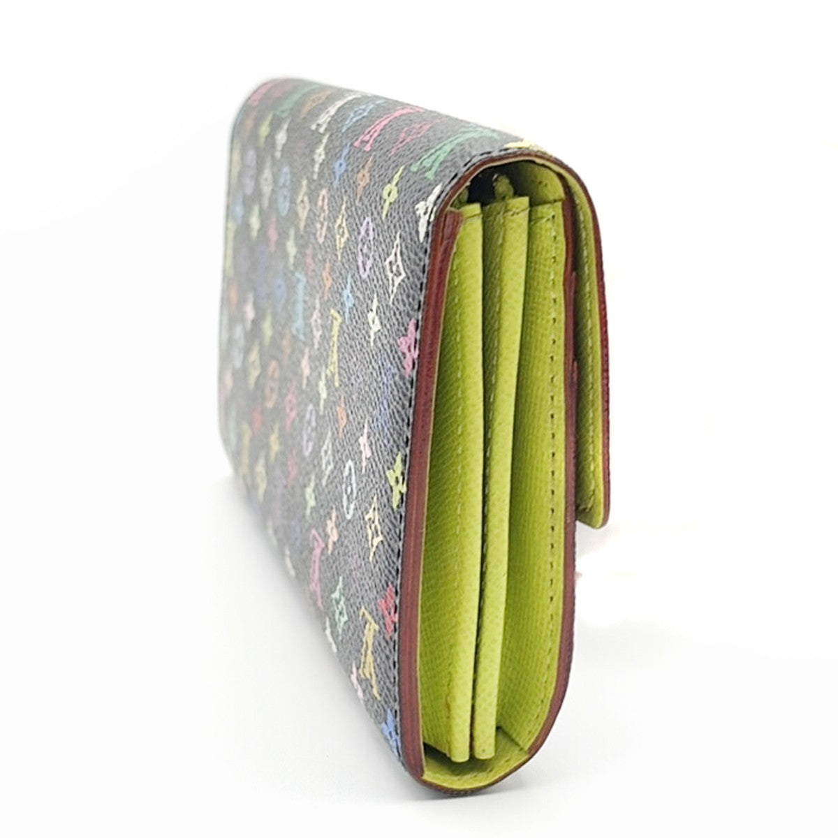 Louis Vuitton Sarah Monogram Multicolor Multicolour Canvas Wallets Accessory (Pre-Owned)
