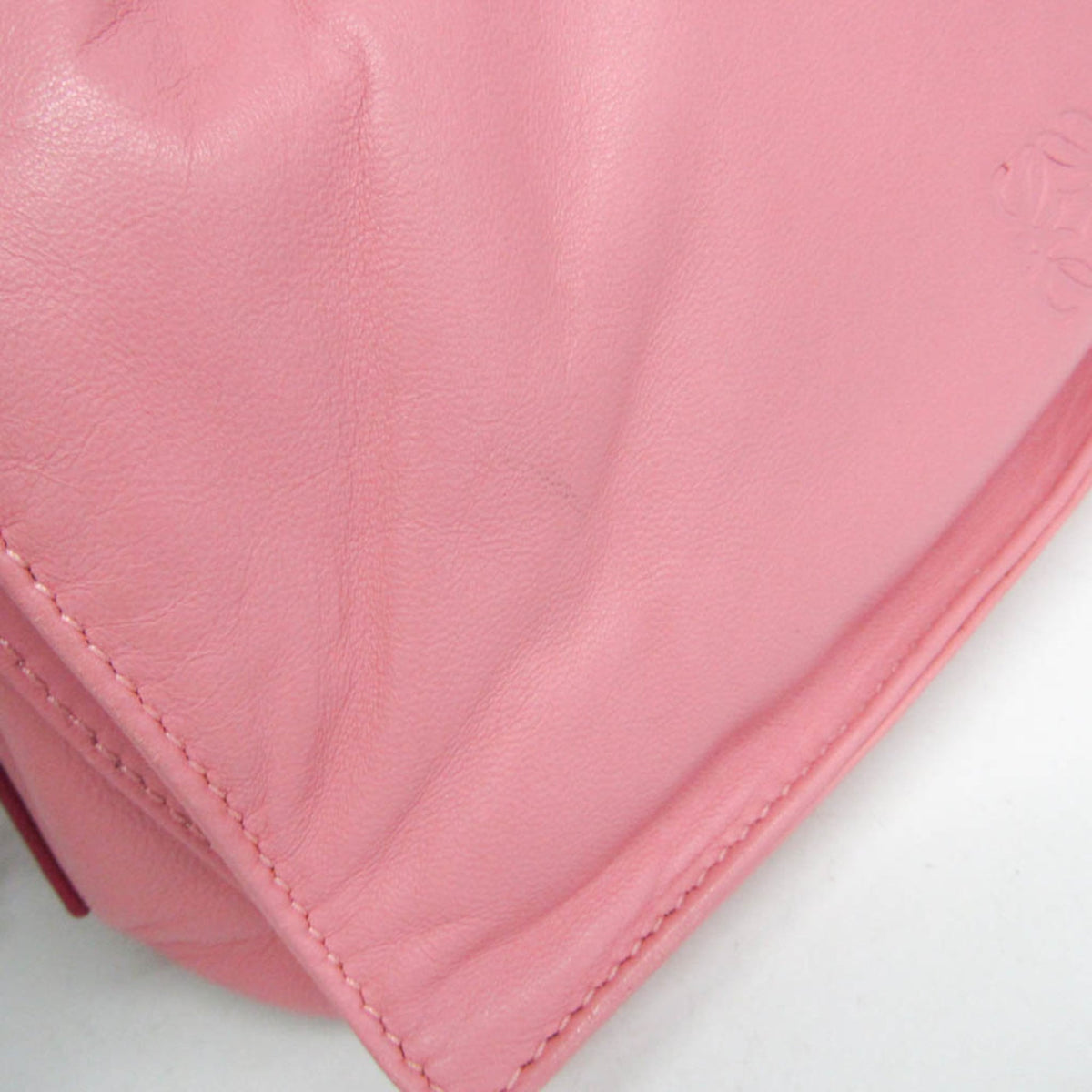 Loewe Flamenco Leather Pink Leather Crossbody Bag Bag (Pre-Owned)