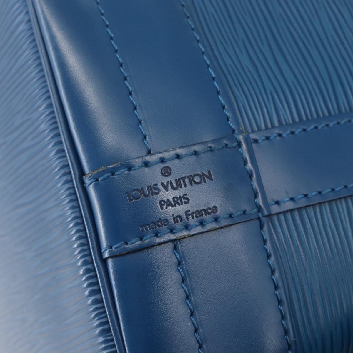 Louis Vuitton Noe Epi Leather Blue Leather Shoulder Bag Bag (Pre-Owned)