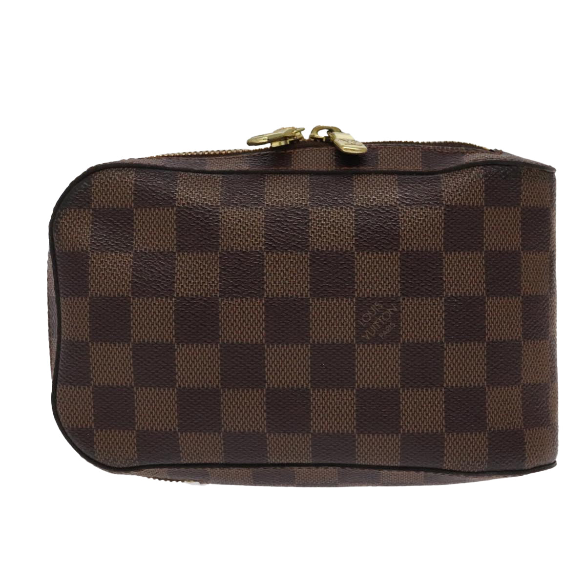 Louis Vuitton Geronimos Brown Canvas Shoulder Bag (Pre-Owned)
