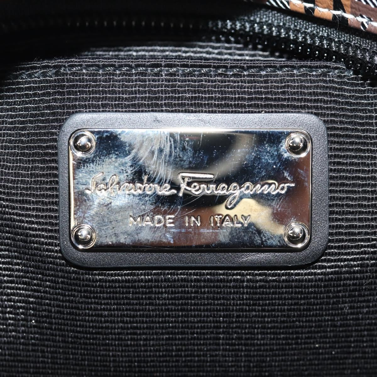 Salvatore Ferragamo Gancini Leather Multicolour Leather Handbag (Pre-Owned)