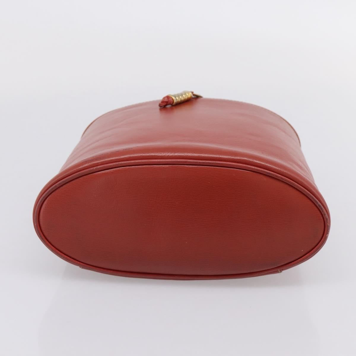 Loewe Velazquez Tote Leather Orange Leather Handbag (Pre-Owned)