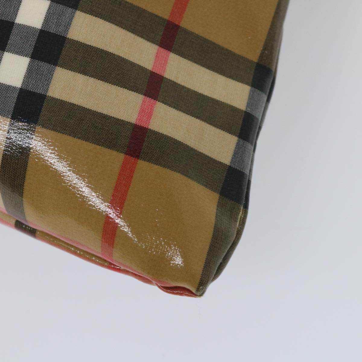 Burberry Beige Canvas Tote Bag (Pre-Owned)