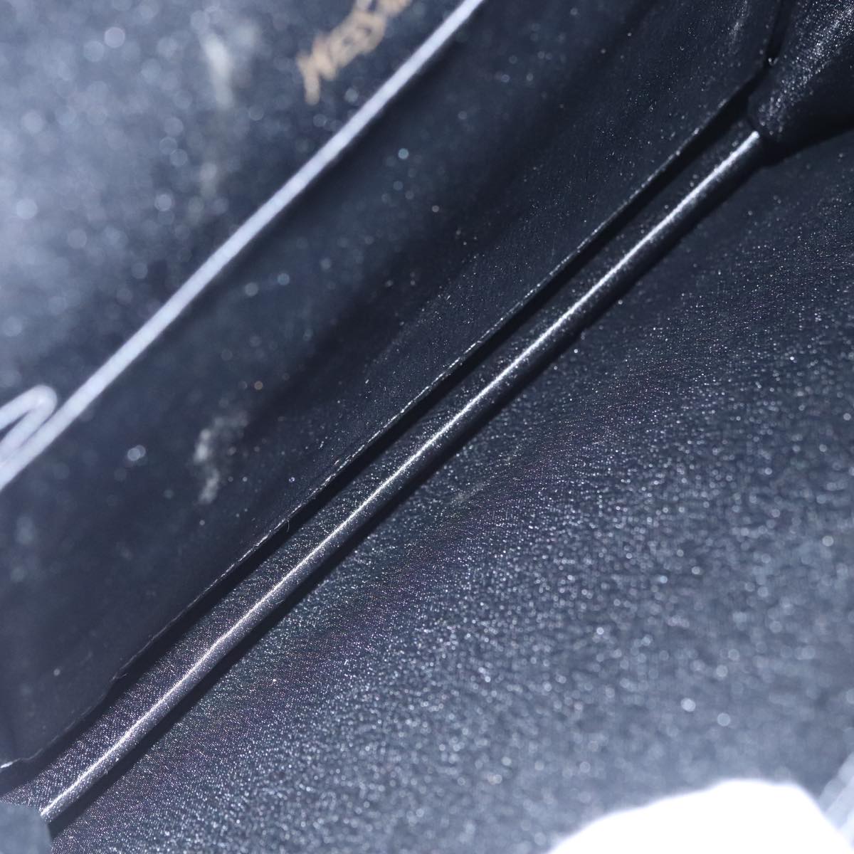 Yves Saint Laurent Black Silk Clutch Bag (Pre-Owned)