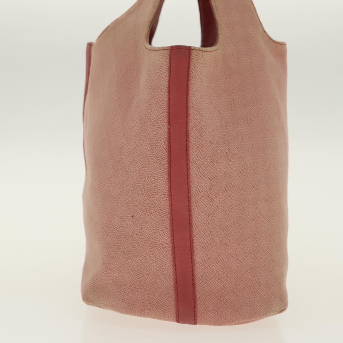Bottega Veneta Pink Canvas Handbag (Pre-Owned)