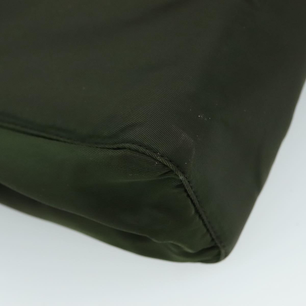 Prada Khaki Synthetic Shoulder Bag (Pre-Owned)