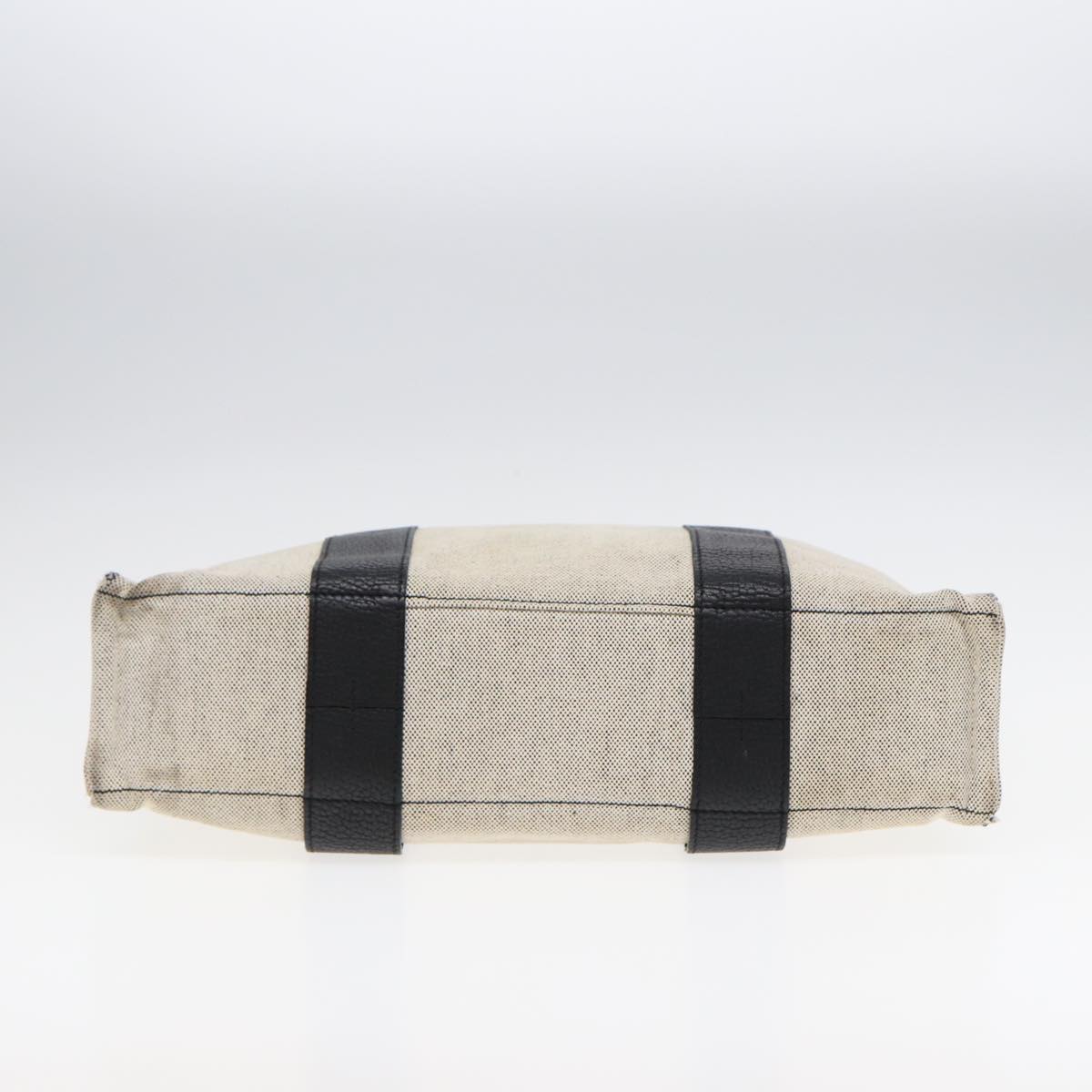 Hermès Arne White Canvas Tote Bag (Pre-Owned)