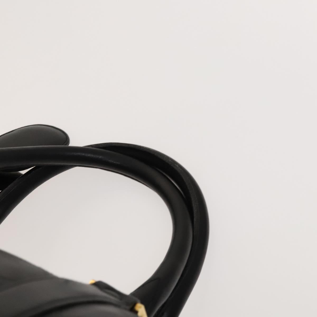Chanel Black Leather Travel Bag (Pre-Owned)