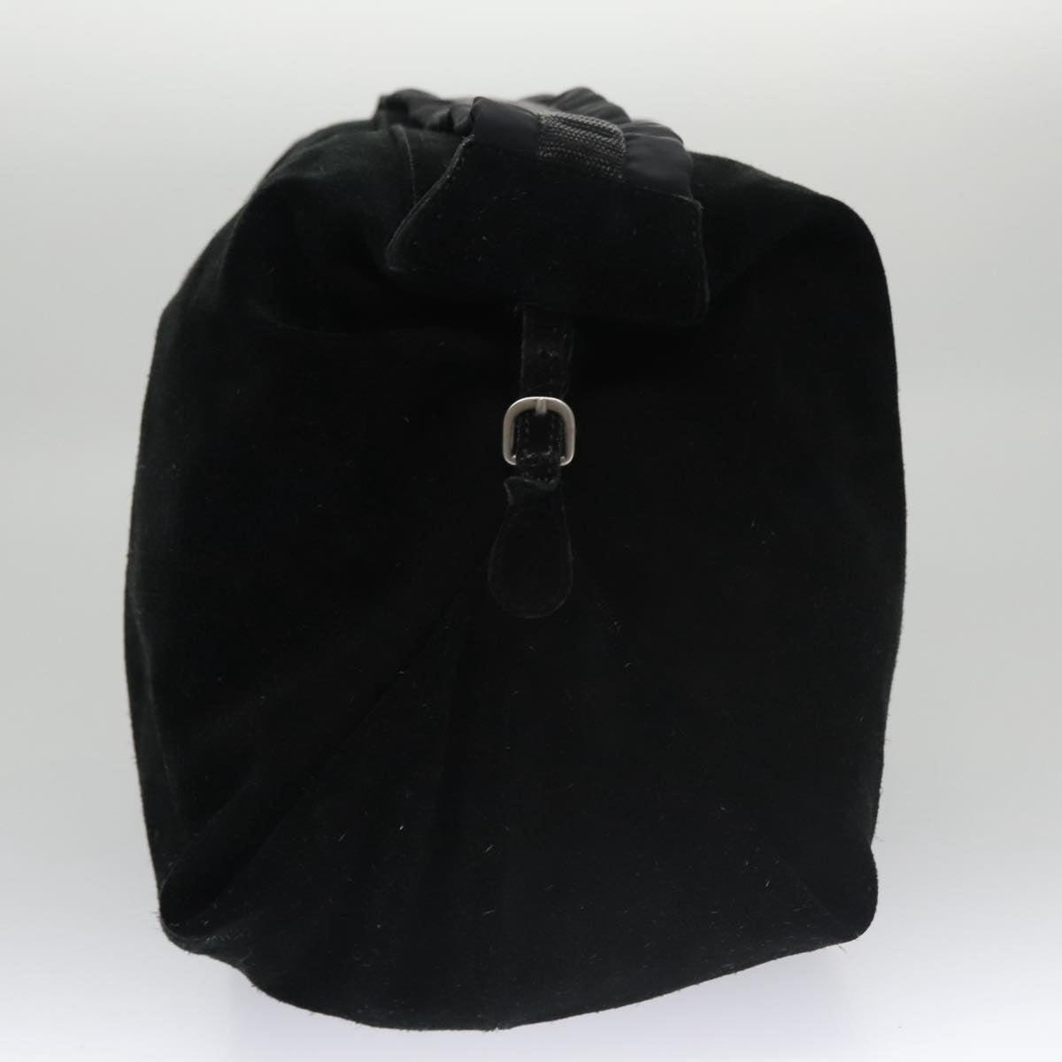 Chanel Black Suede Shoulder Bag (Pre-Owned)